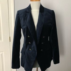 White House Black Market Velvet Blazer